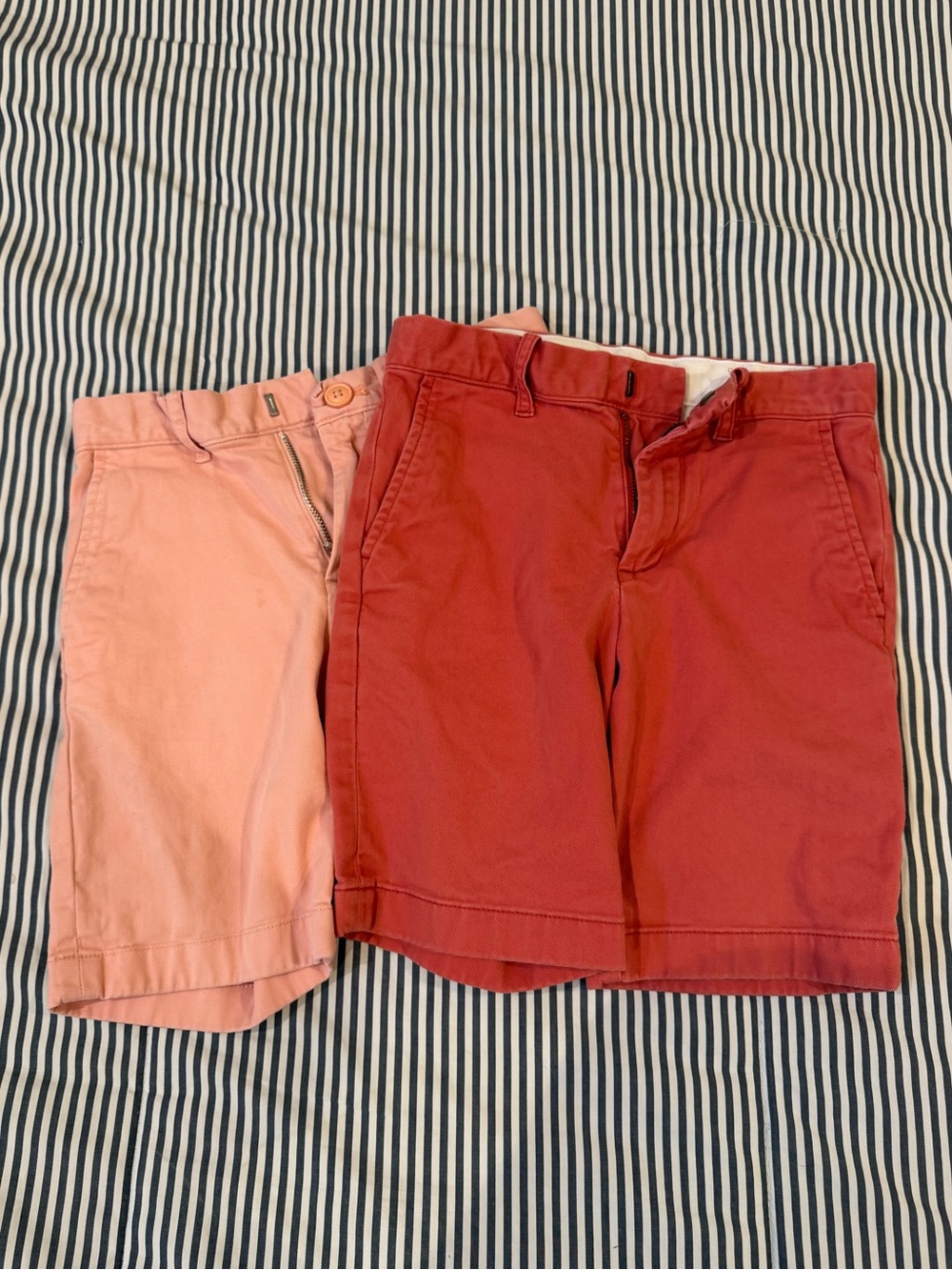 Crewcuts Boys Salmon and Coral Shorts